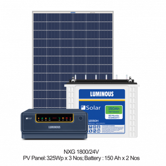 Solar Off Grid Combo - 1500 VA